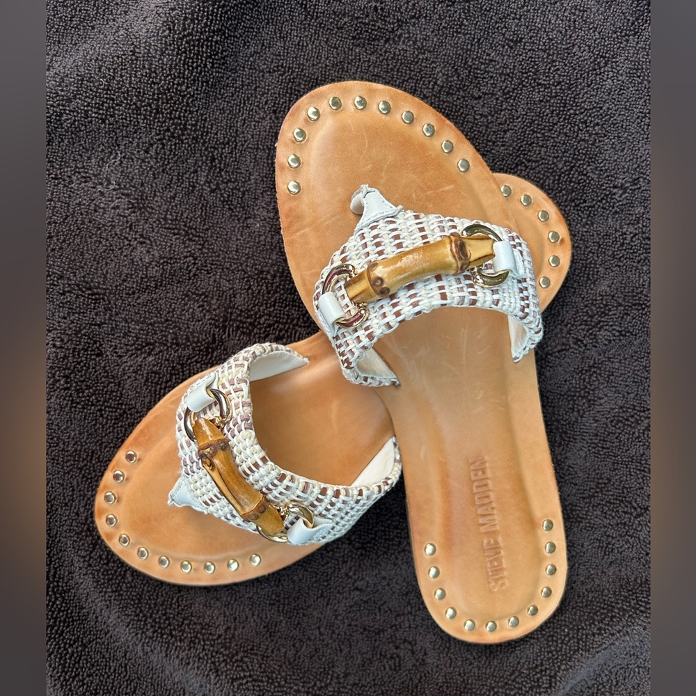 Steve Madden NWT Rebekah slide Sandals - Picture 3 of 4